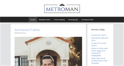 Desktop Screenshot of metroman.dk